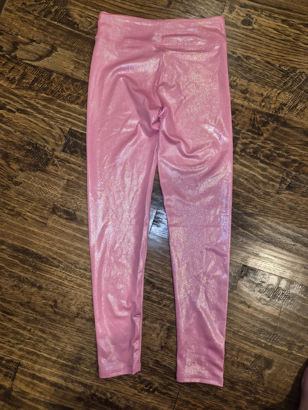 The Children's Place Girls Shiny Pink Girls' Leggings Sz 10